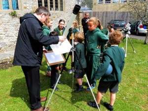 Pete at Chard School